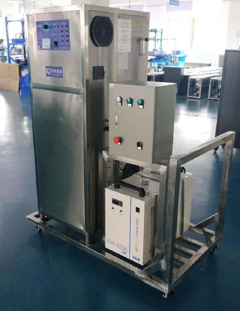 北京某藥廠雙水冷臭氧消毒機(jī)使用現(xiàn)場